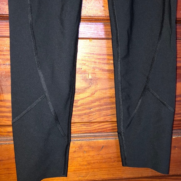 Black High Waisted Sport Leggings - Picture 5 of 7